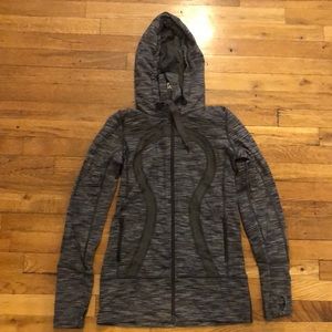 Hooded Lulu Lemon Zip Jacket with Hood
